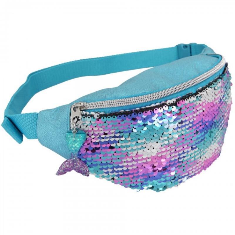 FANTASYModel by Depesche: Bauchtasche Streichpaillette Mermaid - bunt
